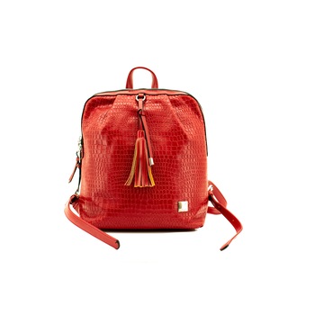 Rucsac dama Lamonza PORTA rosu 24x30x11 CM Rucsac dama Lamonza PORTA rosu 24x30x11 CM