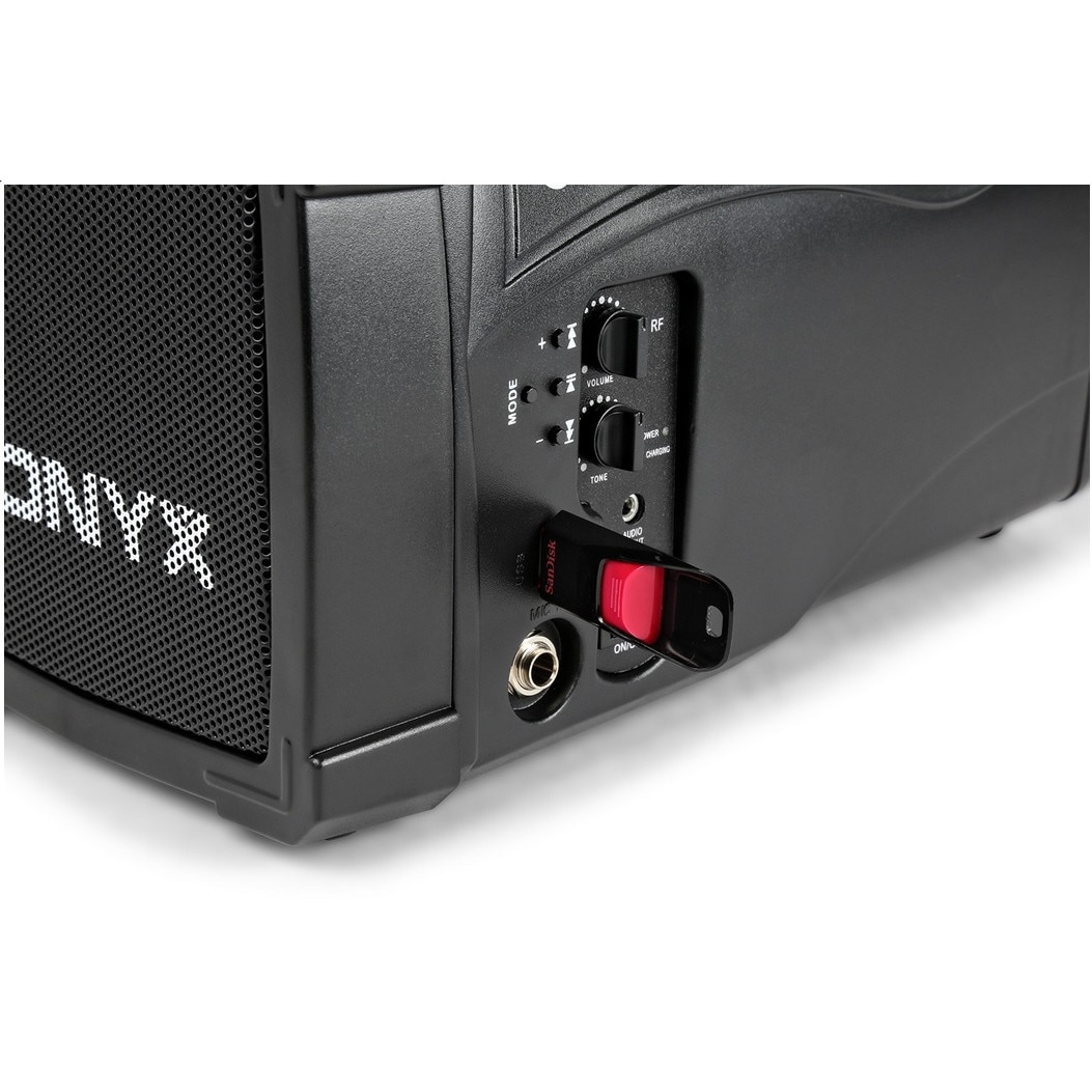 Sistem wireless portabil PA Vonyx ST012, microfon Body Check, SMT, USB, BT, MP3