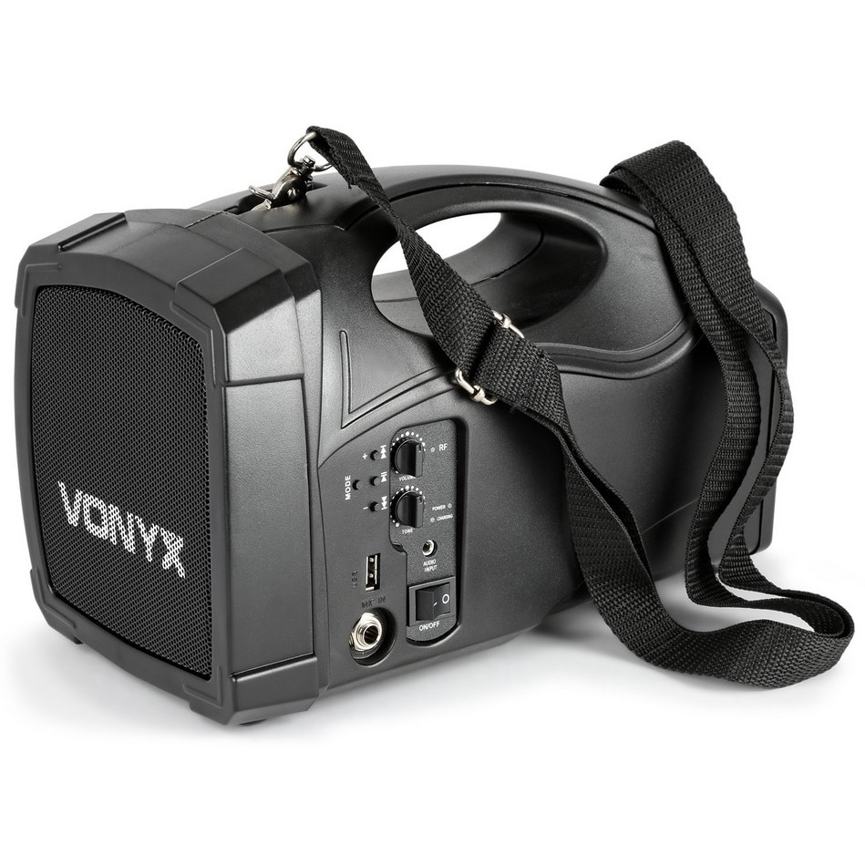 Sistem wireless portabil PA Vonyx ST012, microfon Body Check, SMT, USB, BT, MP3