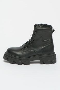 Bullboxer, Ghete din piele cu fermoar, Negru Bullboxer, Ghete din piele cu fermoar, Negru