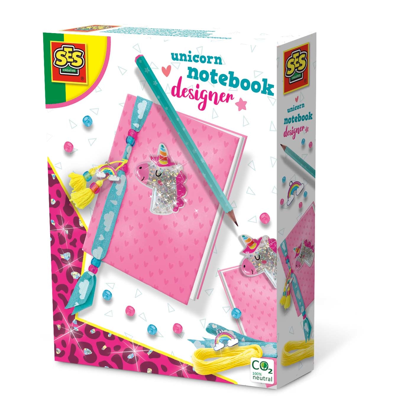Set de creatie SES Agenda unicorn