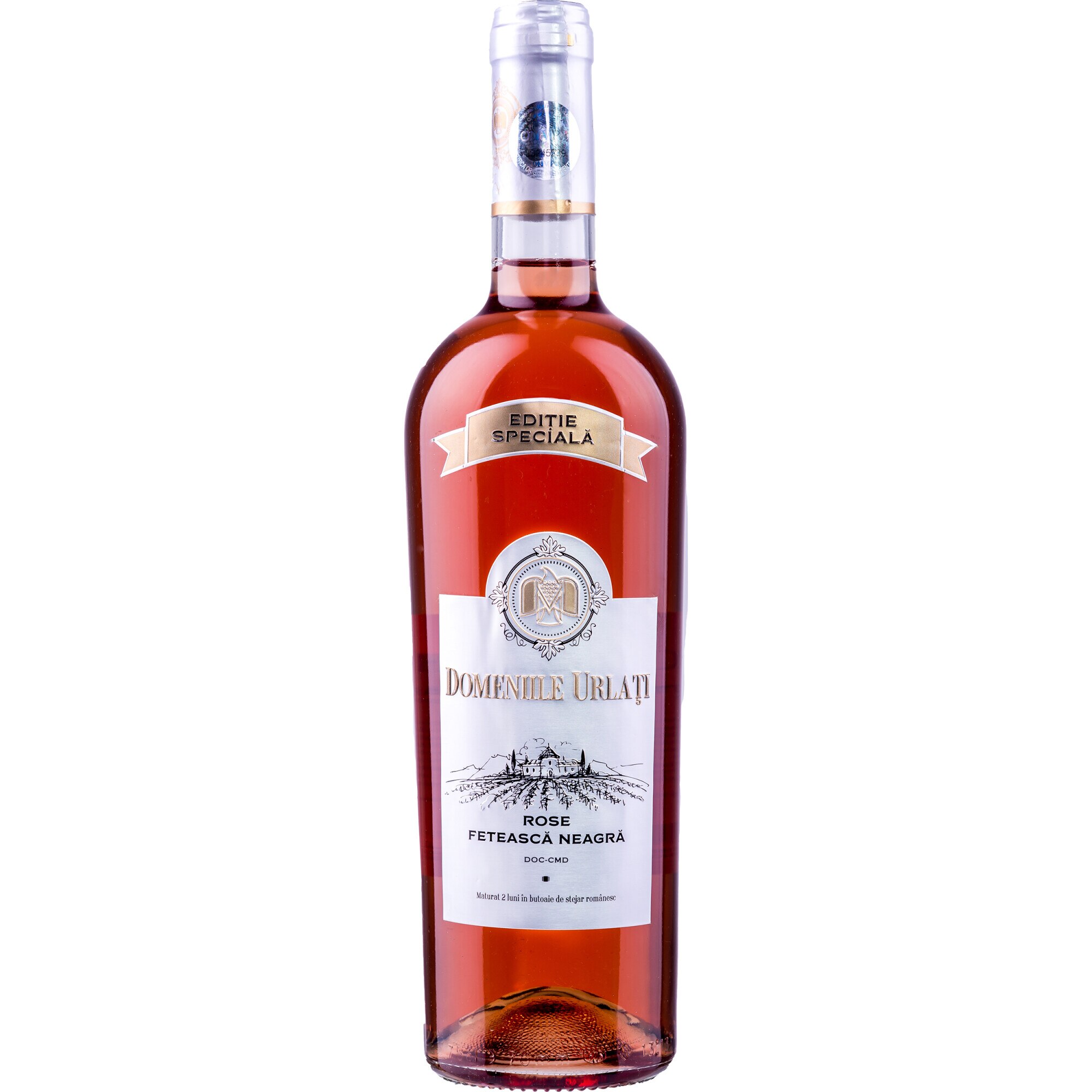 Vin Rose Domeniile Urlati, Feteasca Neagra, Sec, 0.75l