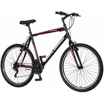 Bicicicleta MTB 26 inch, Explorer Spark, frane V-brake, 18 viteze Power, cadru otel, negru-rosu Bicicicleta MTB 26 inch, Explorer Spark, frane V-brake, 18 viteze Power, cadru otel, negru-rosu