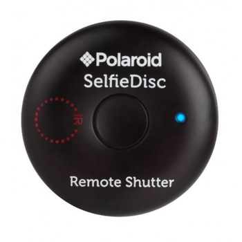 Telecomanda Polaroid IR SelfieDisc, cu 2 Functii Telecomanda Polaroid IR SelfieDisc, cu 2 Functii