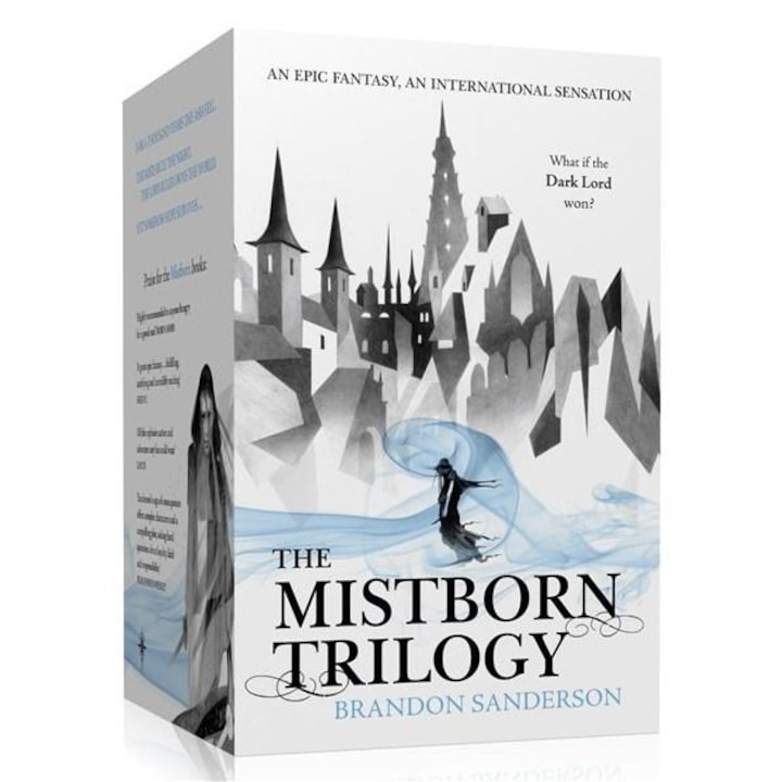 Brandon Sanderson - Mistborn trilógia, Dobozos szett, Angol nyelvű (A Végső Birodalom, A Megdicsőülés Kútja, A Korok Hőse)