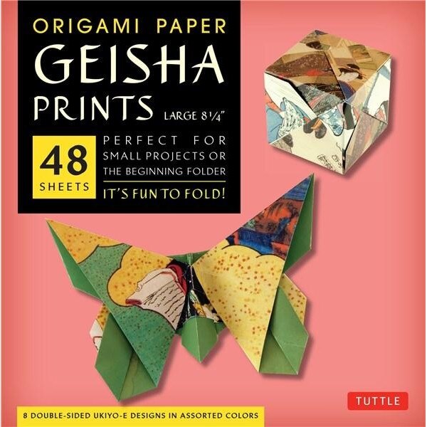 Origami Paper Geisha Prints Large - Tuttle Publishing