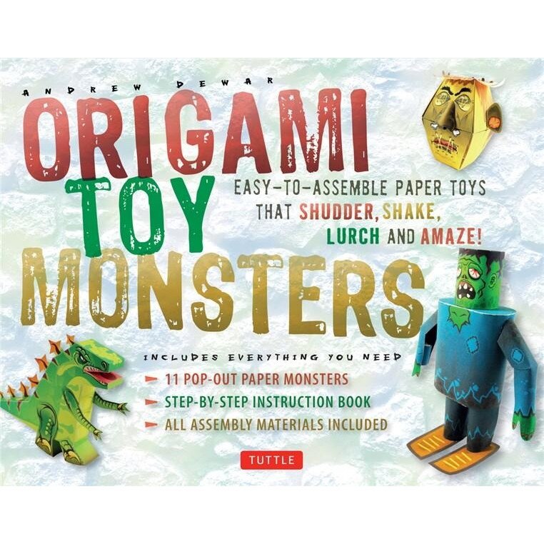Origami Toy Monsters Kit - Andrew Dewar,Konstantin Vints