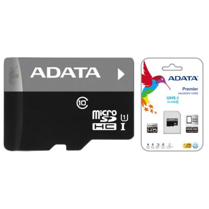 Карта Памет A-Data MicroSD 16GB, Class 10