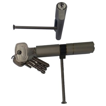 Cilindru pentru usa cu cheie patentata Idella, 45.5x50.5 mm Cilindru pentru usa cu cheie patentata Idella, 45.5x50.5 mm