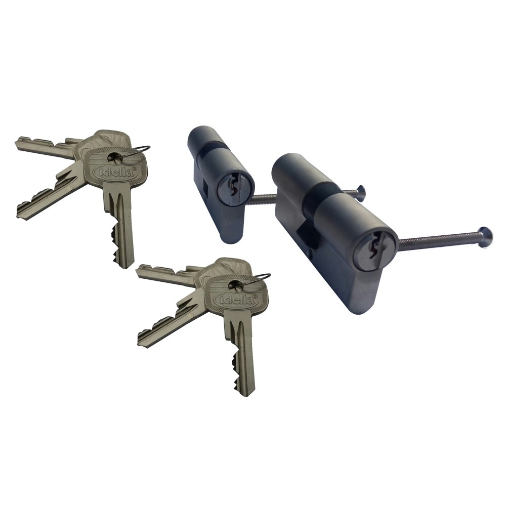 Butuc pentru usa cu cheie frezata Idella, 35.5x60.5 mm