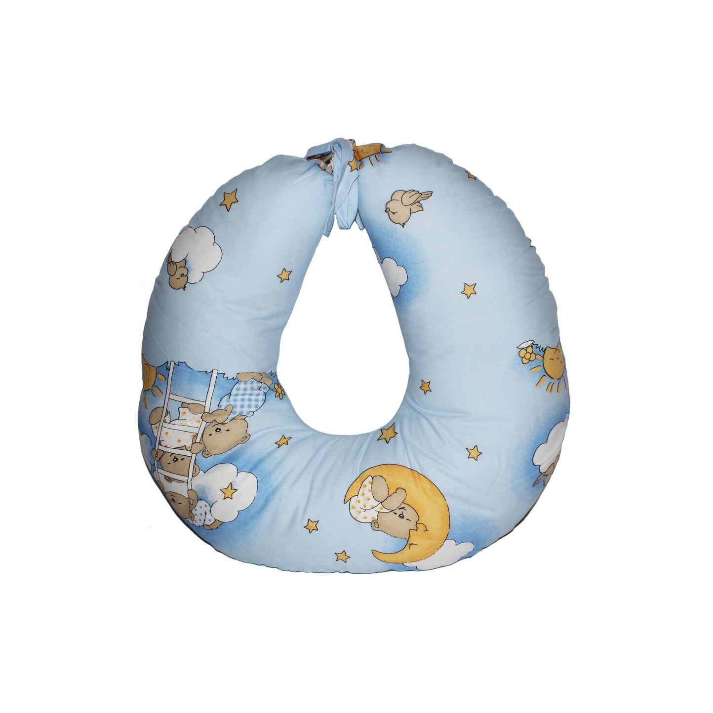 Perna de alaptat ursuletul somnoros, albastru