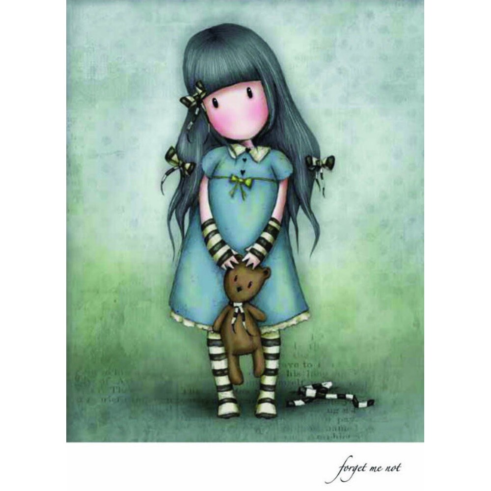 Felicitare Gorjuss-Forget Me Not
