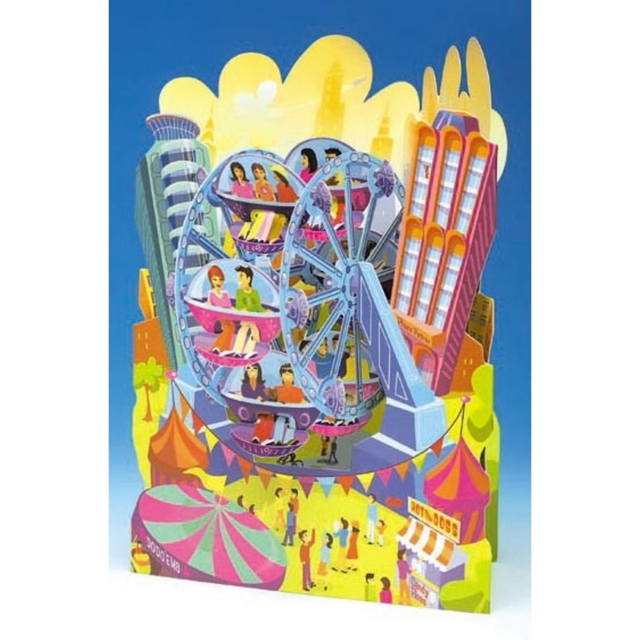 Felicitare 3D Roata-Swing Cards