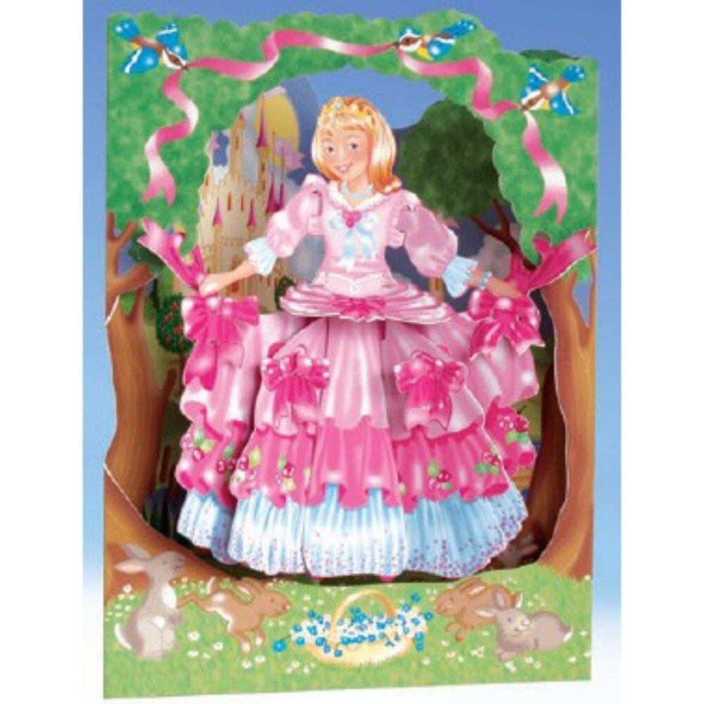 Felicitare 3D Printesa-Swing Cards