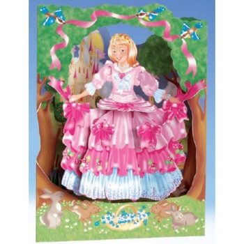 Felicitare 3D Printesa-Swing Cards Felicitare 3D Printesa-Swing Cards