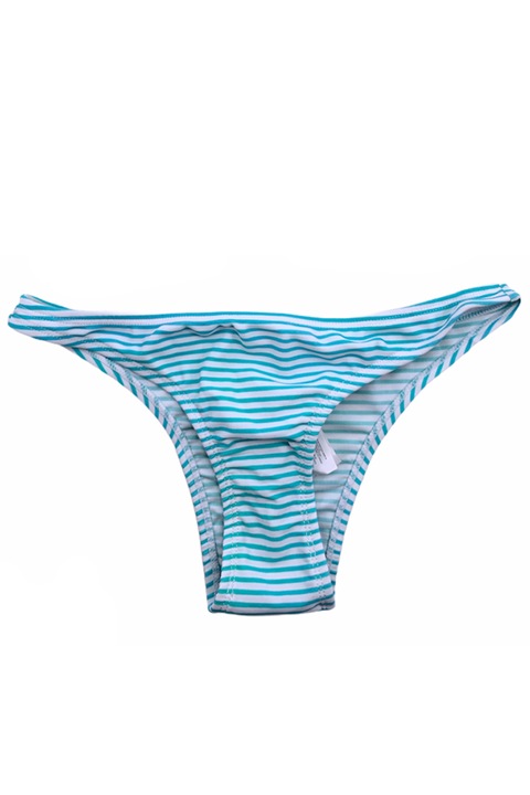 Дамски бански JUP Allumette DSW-22-1 b5782, Долна част, Раиран дизайн, Син/Бял, Размер S