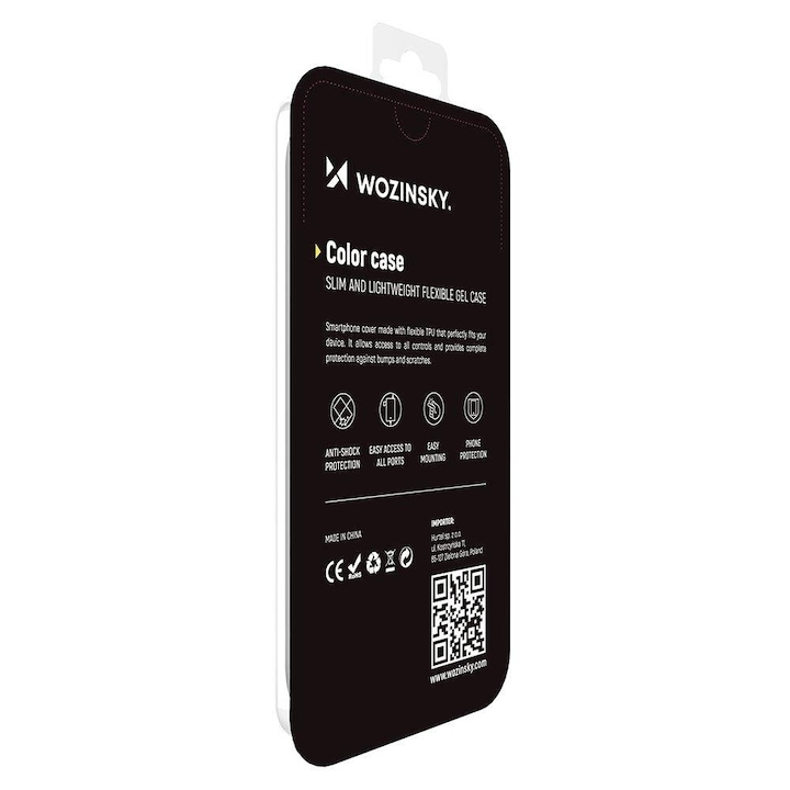 Силиконов Калъф Wozinsky за iPhone 11 Pro Max, Удароустойчив, Red