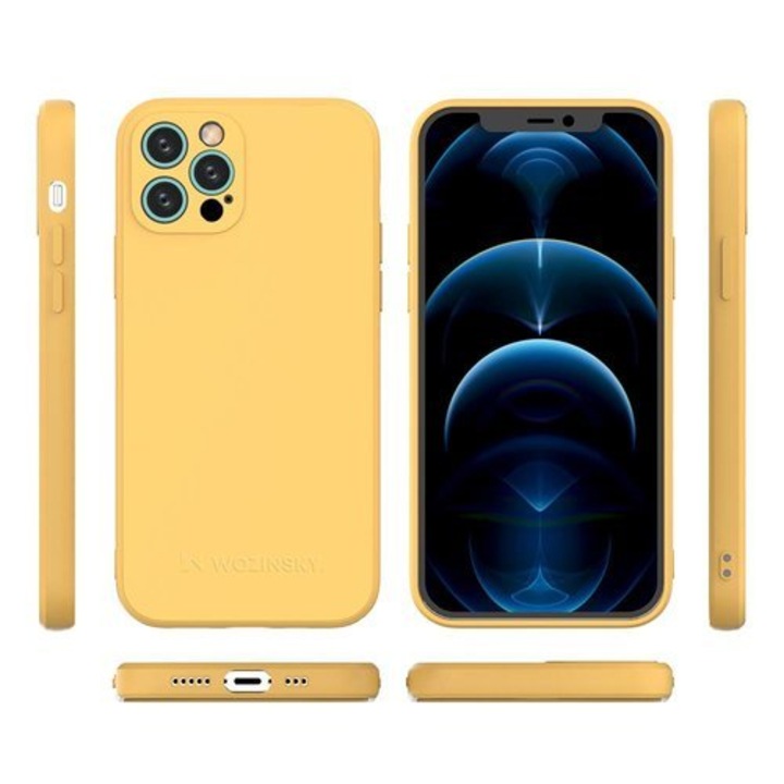 Цветен Кейс/Калъф за iPhone 12 Pro Max, Жълт