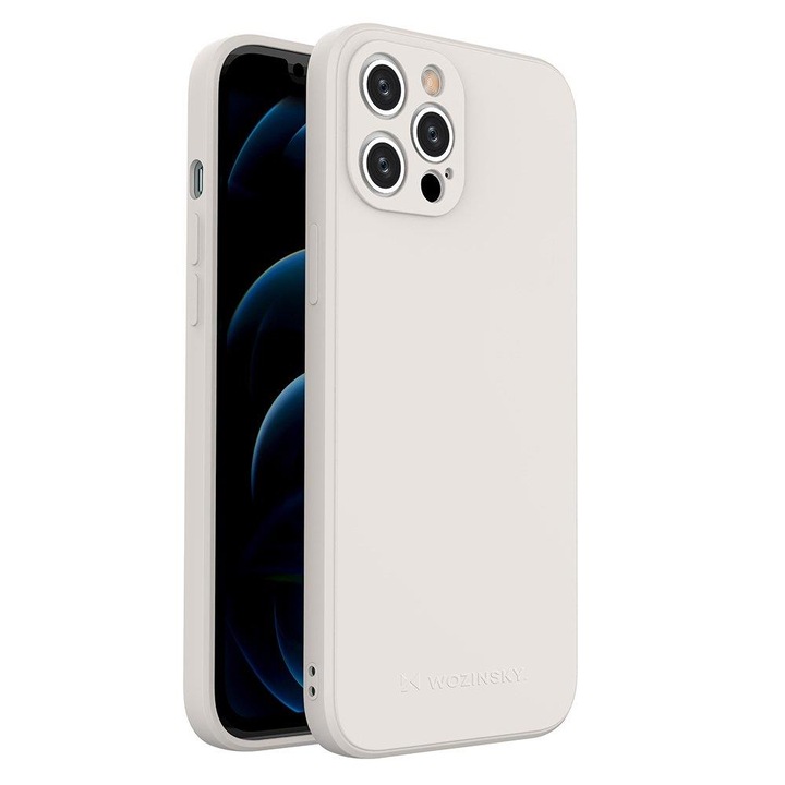 Силиконов Кейс Wozinsky за iPhone 12 Pro, White
