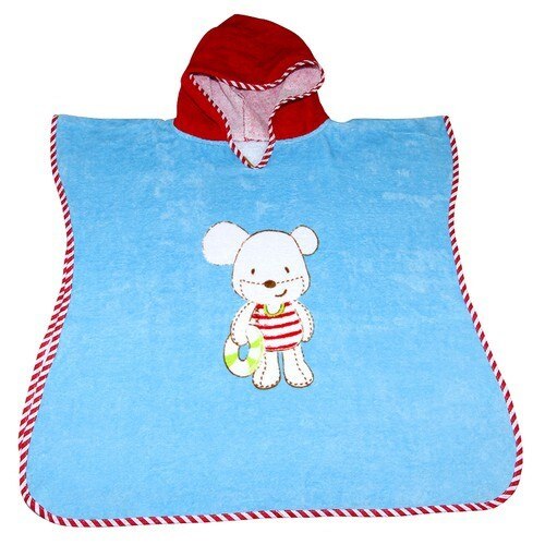 Baby Aquapres Blue Prosop Poncho De Plaja Pentru Bebelusi Imaginarium 0 Luni Albastru Emag Ro