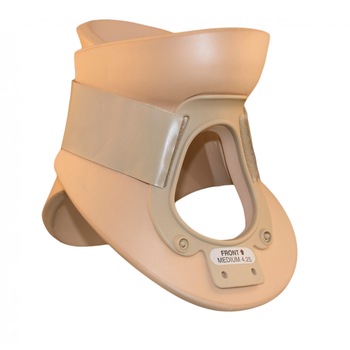 Colar cervical cu orificiu traheal marimea II - 31-38 cm / circumferinta gatului Colar cervical cu orificiu traheal marimea II - 31-38 cm / circumferinta gatului