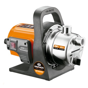 Pompa apa de gradina/suprafata Daewoo DGP4000INOX, putere 1200W, debit 3500 l/h, presiune 4.5 bar