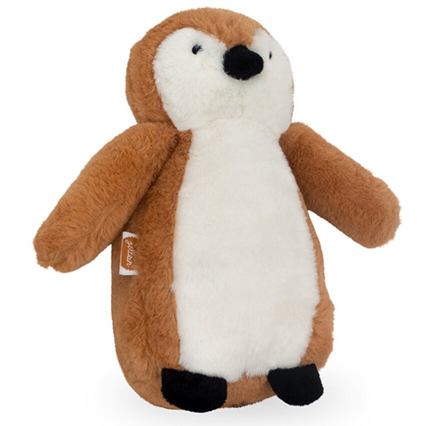 Jucarie de plus, Jollein Pinguin, 23 cm, caramel
