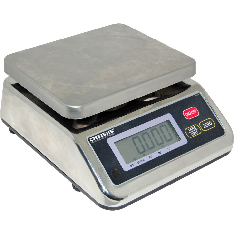 Cantar verificare Desis S29 IP67 6/15kg rezistent la apa omologat