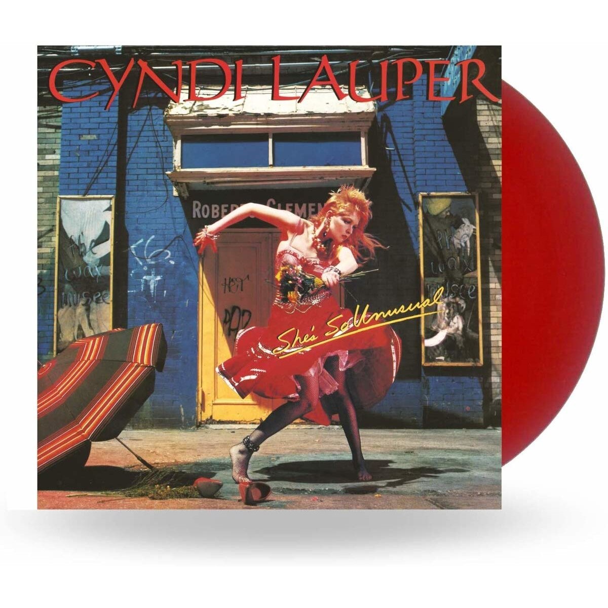 Cyndi Lauper Shes So Unusual 180g Audiophile Pressingred Coloured Vinyllimited Edition Lp 