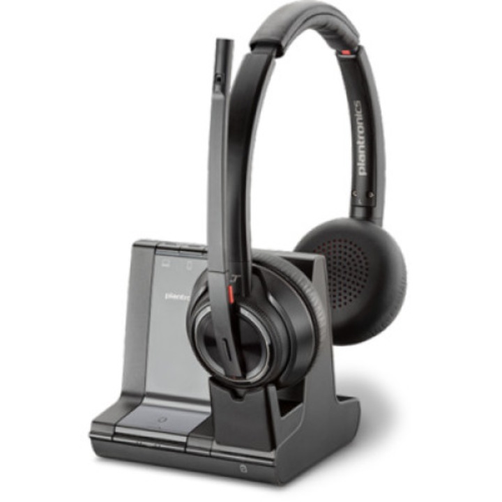Слушалки Call Center Plantronics W8220-M,SAVI 3IN1,OTH STEREO,MSFT CERT,DECT,E+A (207326-02)