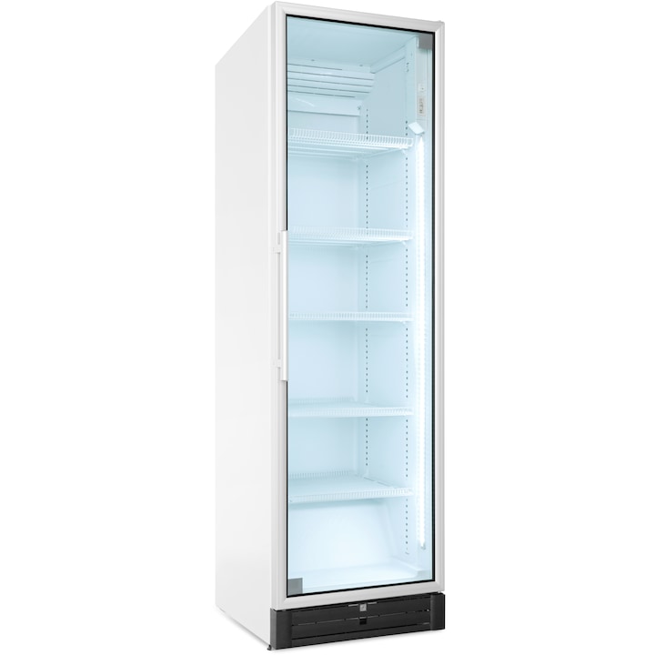 Snaigé CD48DM-S300AD Ipari hűtő, 202,5x60x68,5 cm, 480 L, Aluminium ajtókeret, LED, Fehér szín, Ventiláció, Hőmérséklettartomány: +2°C....+14 °C