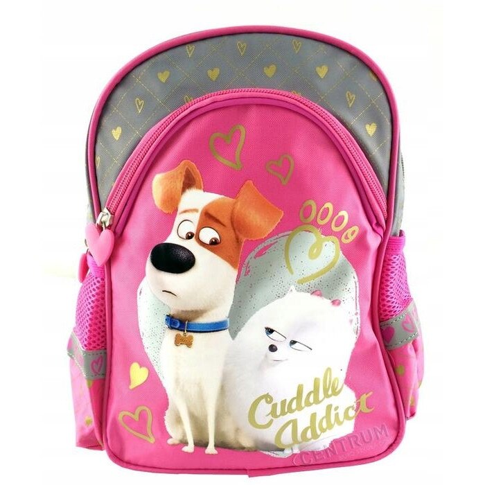 Rucsac scoala set secret life of pets, multicolor