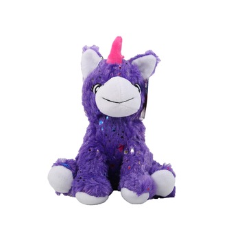 Jucarie de plus Unicorn, inaltime 20 cm, violet