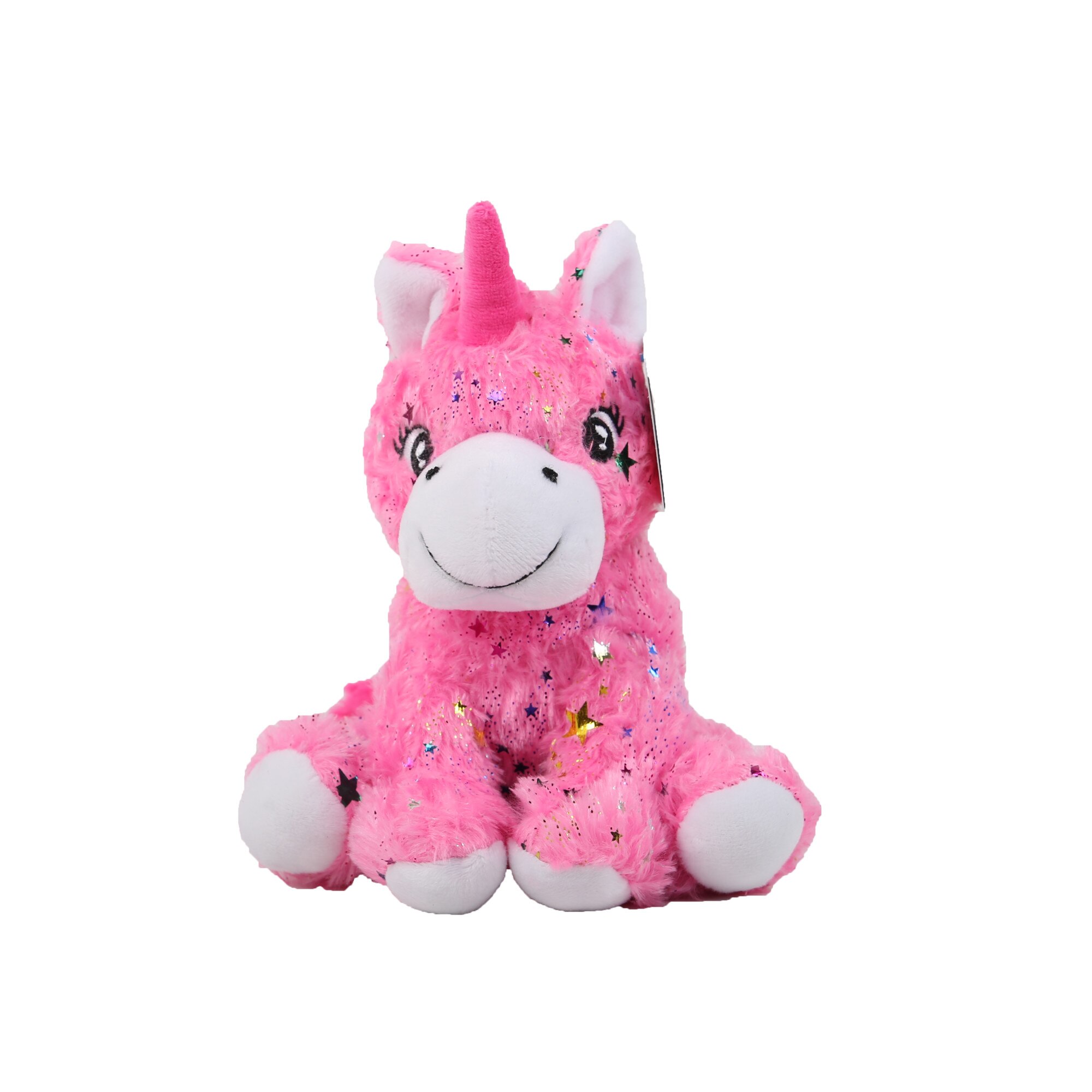 Jucarie de plus Unicorn, inaltime 20 cm, roz