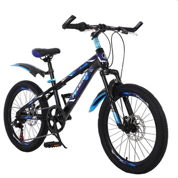 Bicicleta MTB 22 inch, PHOENIX, 7 viteze Shimano, cadru otel, jante aluminiu, albastru Bicicleta MTB 22 inch, PHOENIX, 7 viteze Shimano, cadru otel, jante aluminiu, albastru