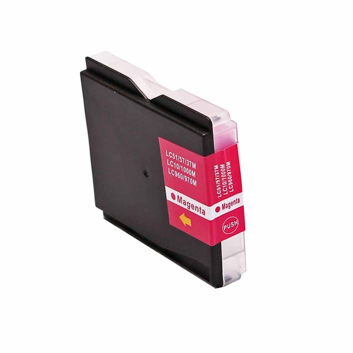 Cartus Brother LC960 LC970 LC1000XL M compatibil magenta 400 pagini