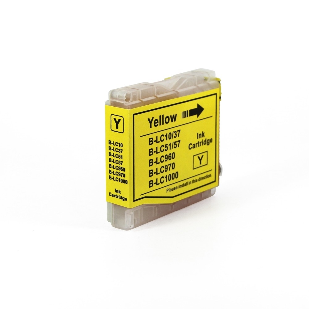 Cartus Brother LC960 LC970 LC1000XL Y compatibil yellow 400 pagini