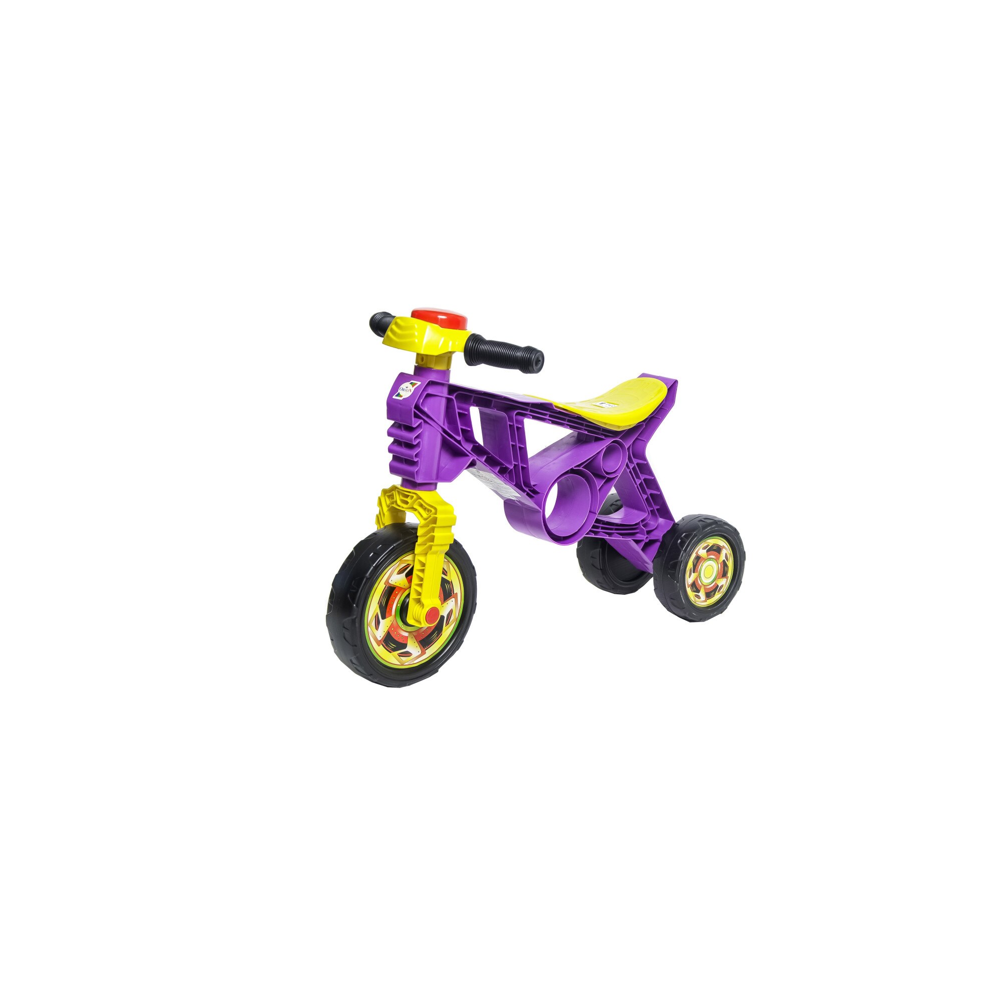 Мотоциклет за деца NOVOKIDS EVO Balance Bike, С клаксон, Лилав, До 30