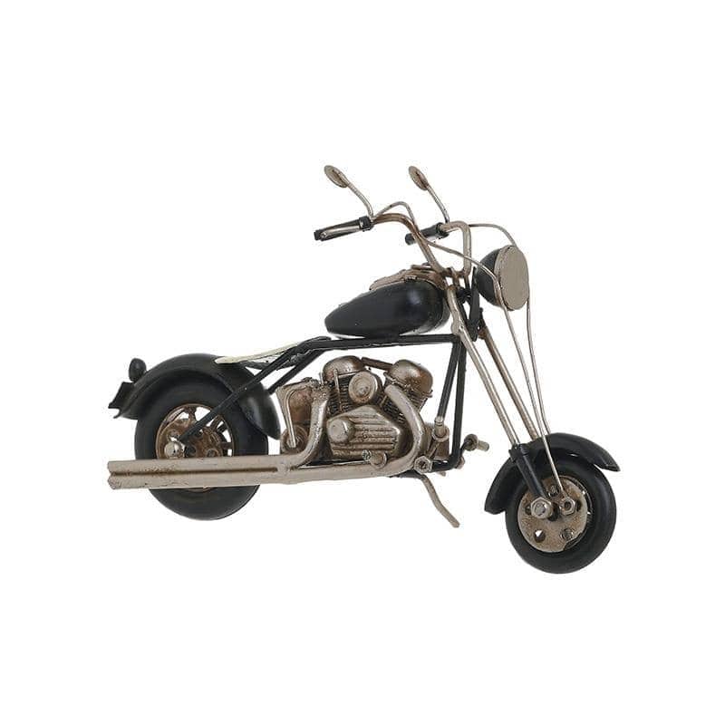 Decoratiune metalica, motocicleta, 20x7x11 cm