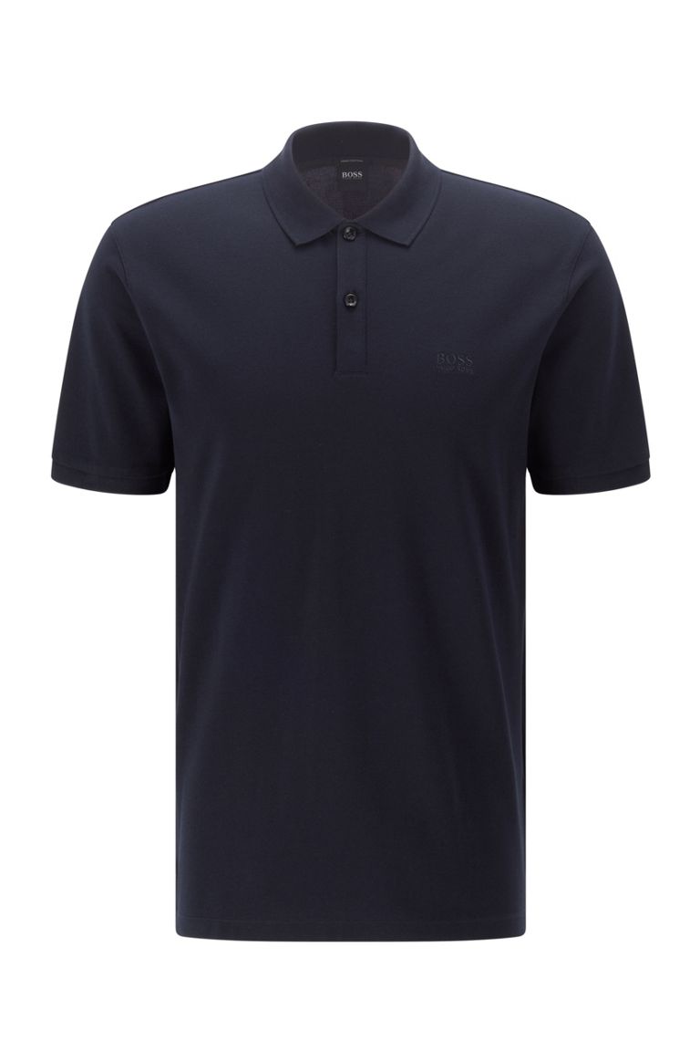 Tricou polo ,Hugo Boss , Slim fit, Bleumarin