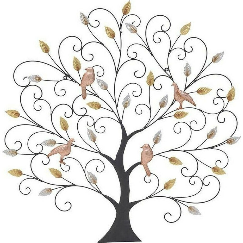 Decor Perete Metal Tree, Charisma, 87Χ2Χ87