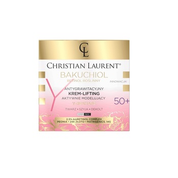 Crema de fata, Christian Laurent, bioBakuchiol Y-Reshape, Antigravity Actively Modelling Cream-Lifting 50+, 50 ml Crema de fata, Christian Laurent, bioBakuchiol Y-Reshape, Antigravity Actively Modelling Cream-Lifting 50+, 50 ml