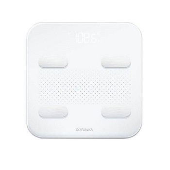 Cantar corporal Smart Yunmai S M1805, 17 functii de masurare, 5-180kg, Control prin aplicatie, Bluetooth 4.0, Alb Cantar corporal Smart Yunmai S M1805, 17 functii de masurare, 5-180kg, Control prin aplicatie, Bluetooth 4.0, Alb