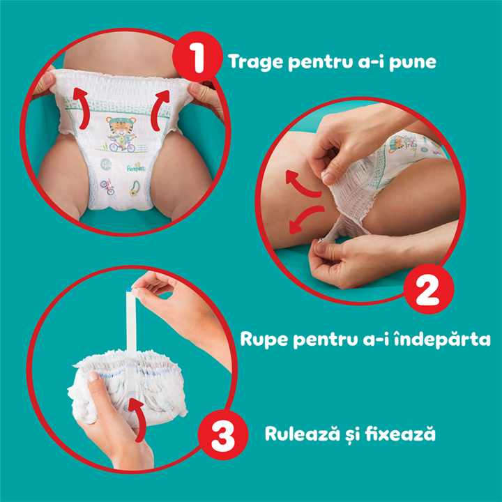 Pampers Active Baby Pants piesă scutec