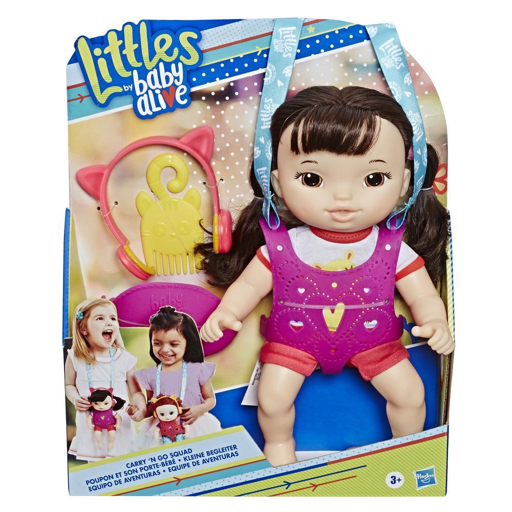 Papusa Baby Alive, Littles by Baby Alive, Carry ‘n Go Papusa Iris, 3 ani+