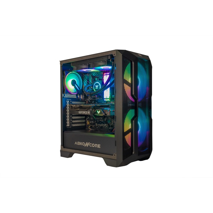 Sistem Gaming H600X, AMD Ryzen 3700X, 32GB RAM DDR4, SSD