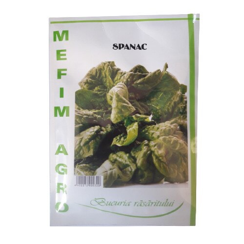 Seminte de spanac, Mefim Agro, soi Gigante Matador, 30 g