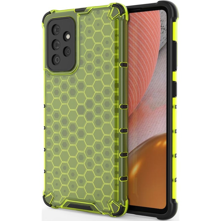 Калъф Honeycomb Case armor за Samsung Galaxy A42 5G, зелен