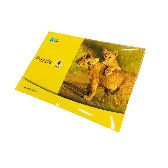 Puzzle Leu, AHA, 4 piese, 210 x 210 cm