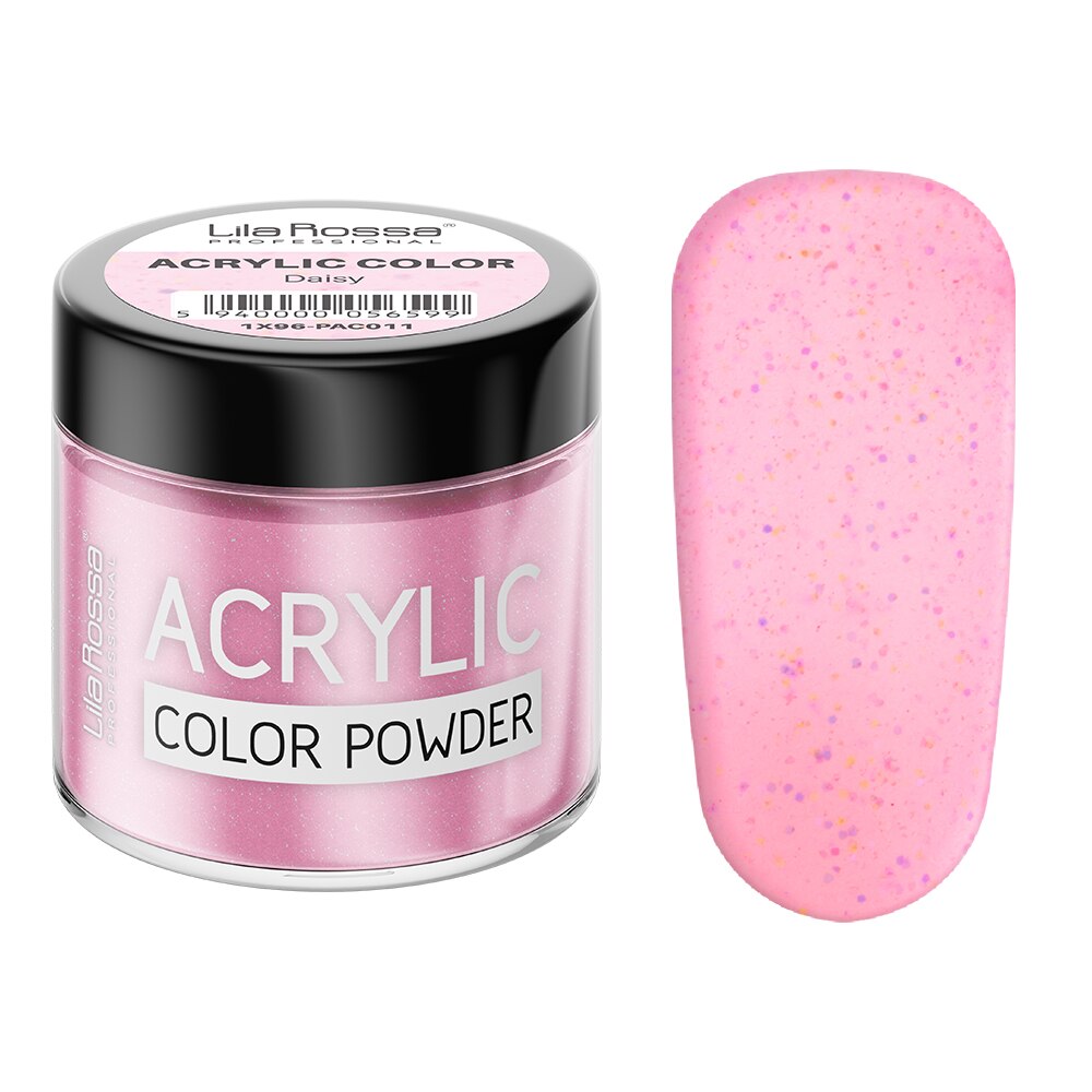 Pudra acrilica color, Lila Rossa, Daisy Glitter, 7 g